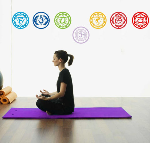Chakra Meditation Symbol Wallpaper