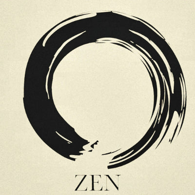 Zen Meditation Symbol Poster