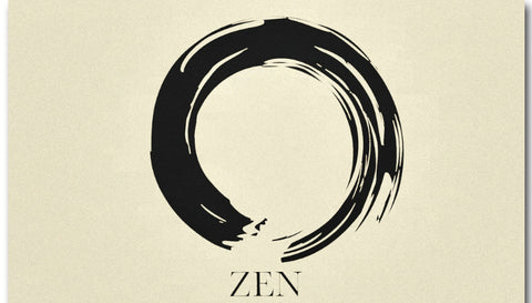 Zen Meditation Symbol Poster
